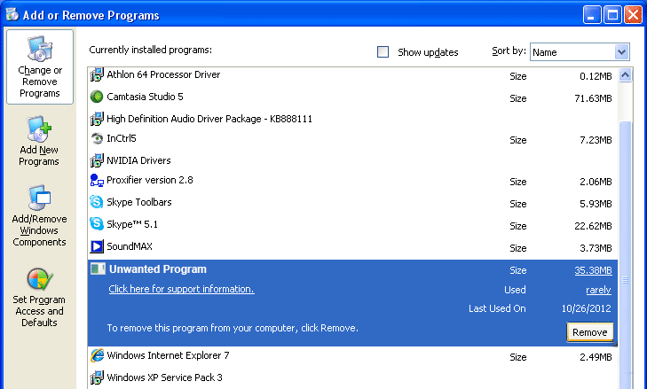 xp-remove-software